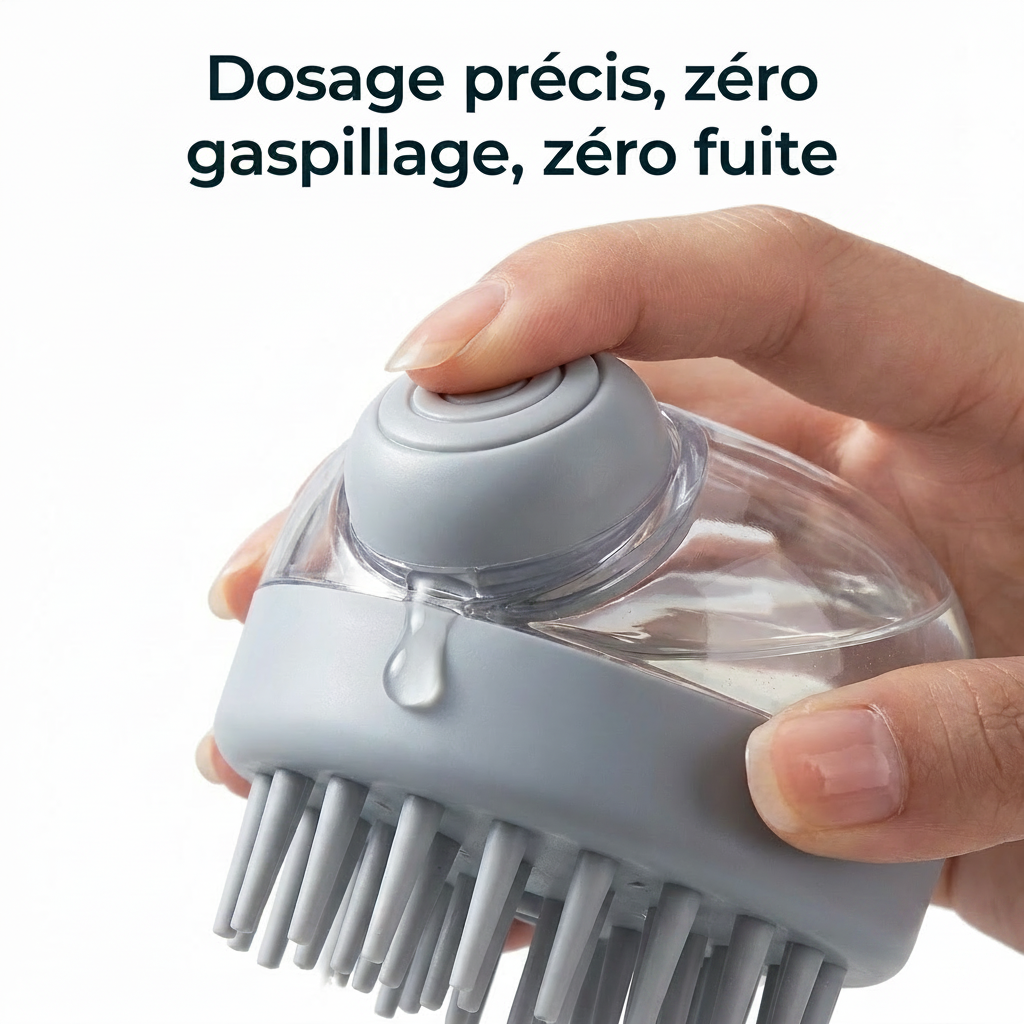 Brosse de Bain Massante 2-en-1 PawSpa