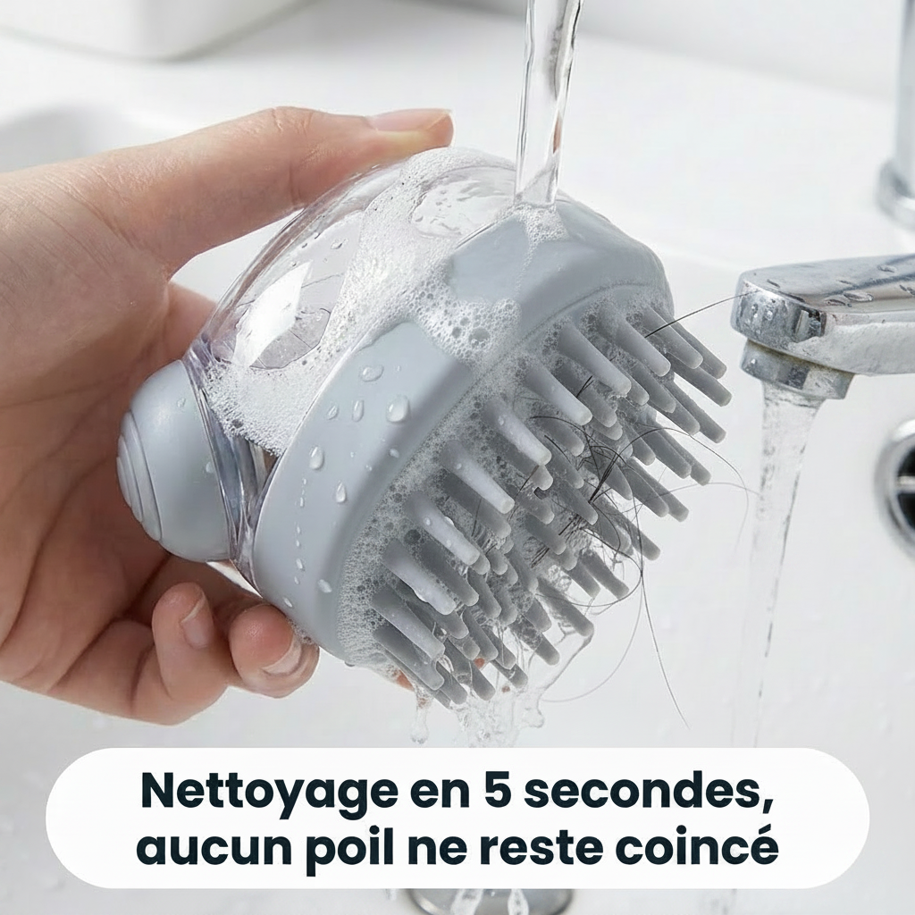 Brosse de Bain Massante 2-en-1 PawSpa
